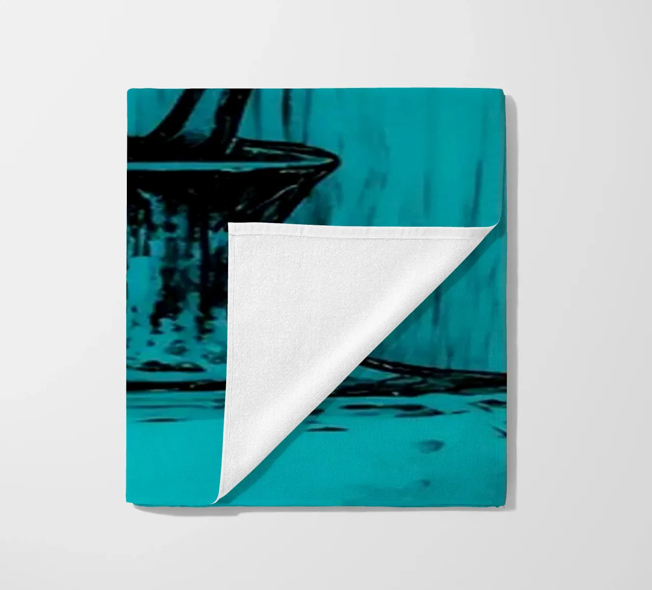 Vaso di fiori - Pop Art telo mare da ColorCrash Gallery