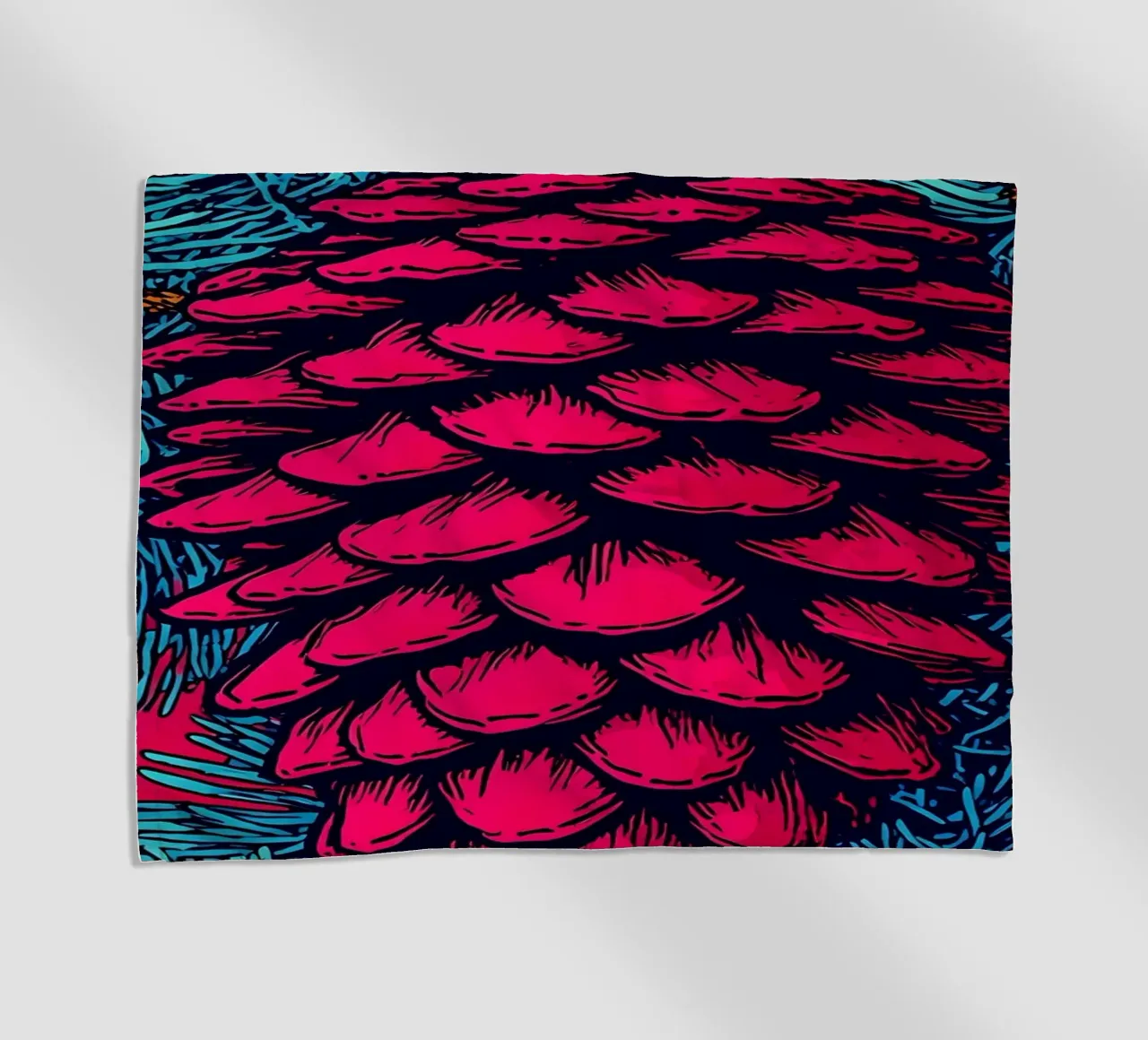Pigna - Pop Art telo mare da ColorCrash Gallery