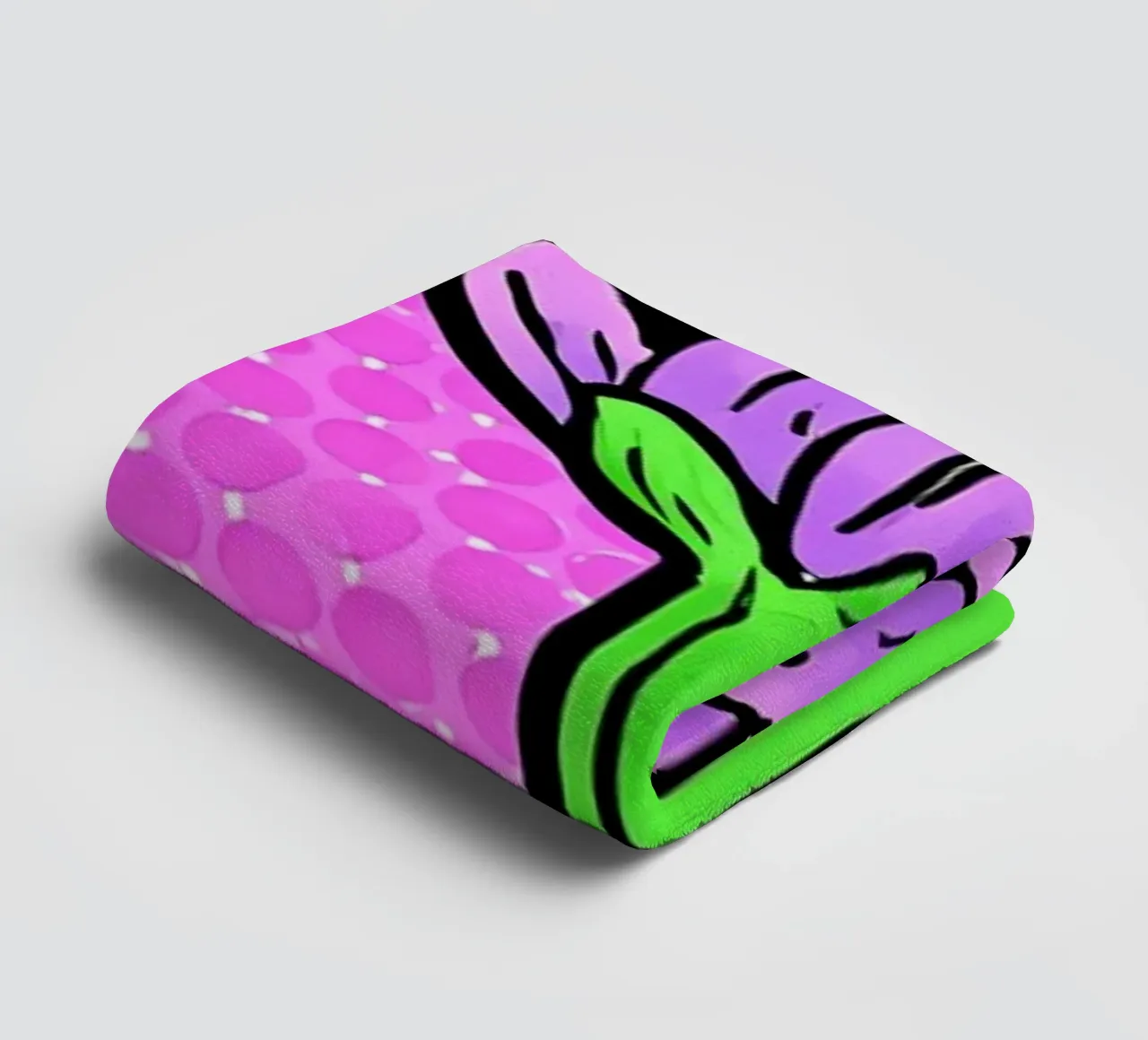 Lavanda - Pop Art asciugamano da bagno da ColorCrash Gallery