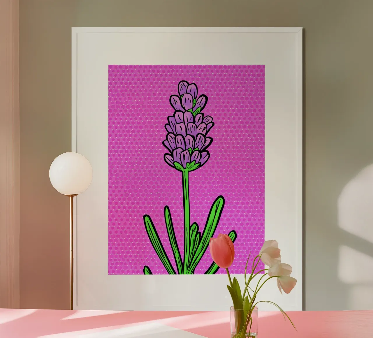 Lavanda - Pop Art poster da ColorCrash Gallery