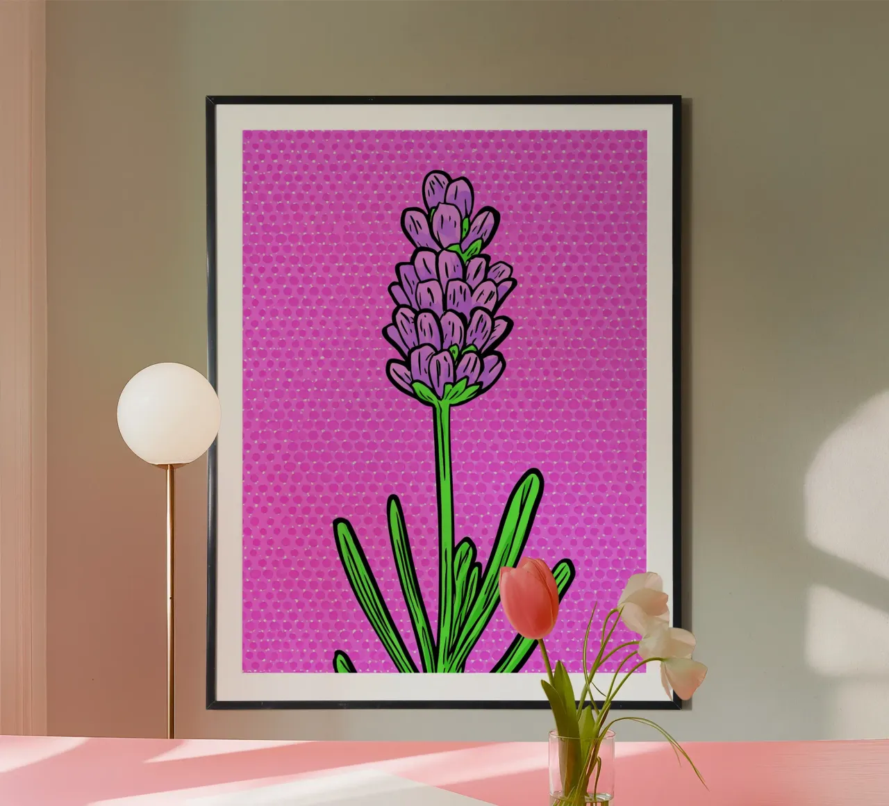 Lavanda - Pop Art poster da ColorCrash Gallery