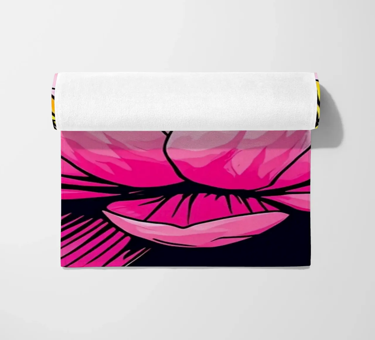 Ninfea - Pop Art telo mare da ColorCrash Gallery