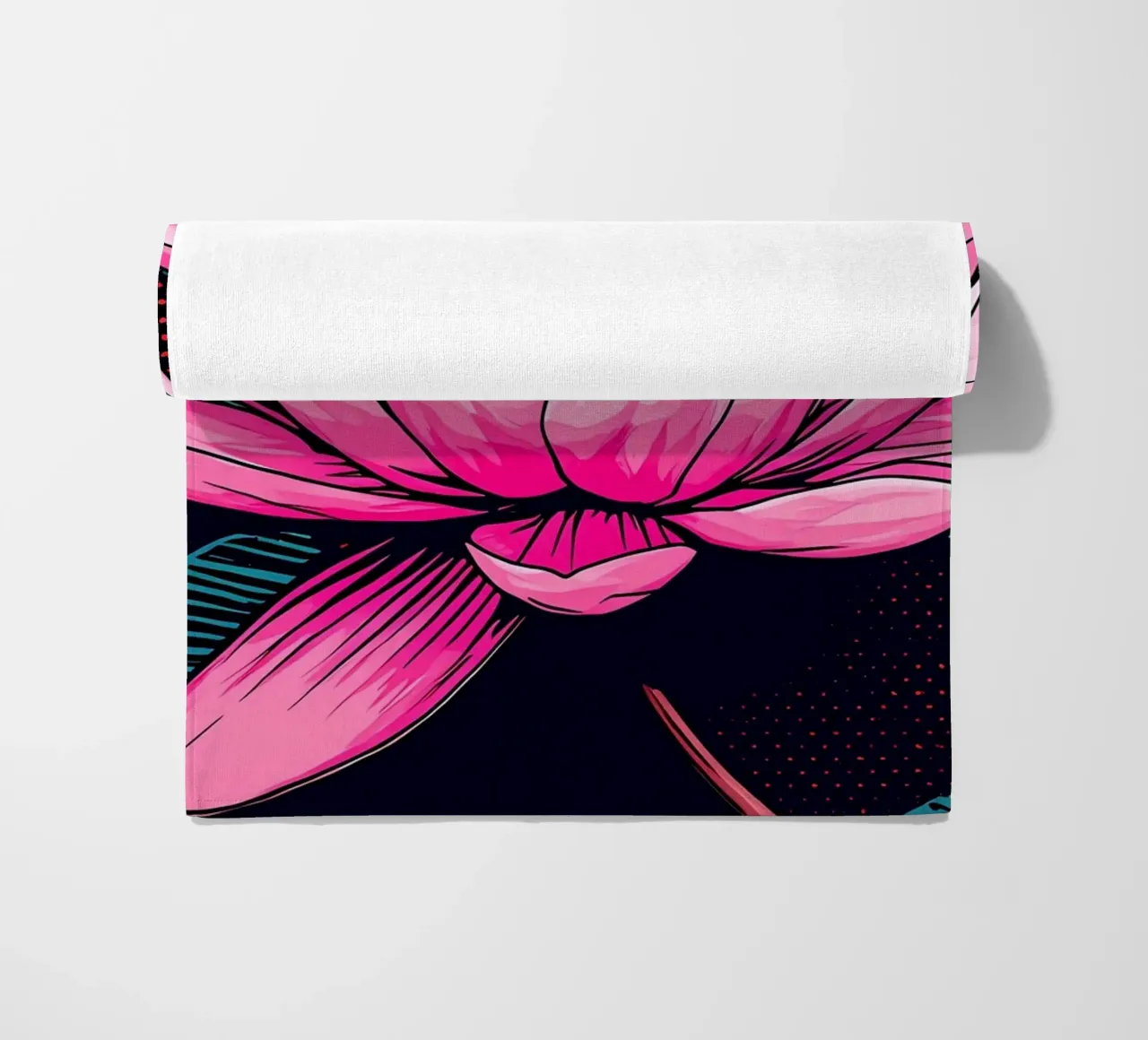 Ninfea - Pop Art telo mare da ColorCrash Gallery