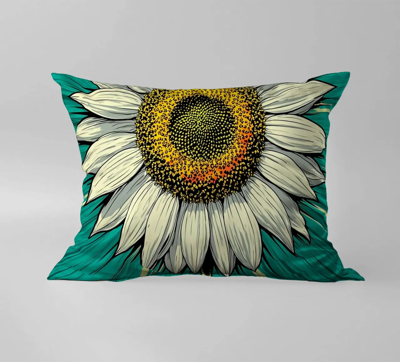 Girasole - Pop Art cuscino da ColorCrash Gallery