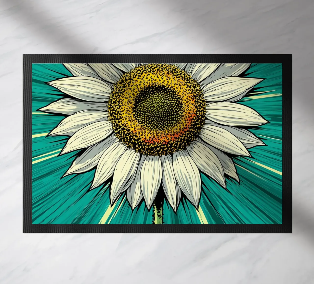 Girasole - Pop Art zerbino da ColorCrash Gallery