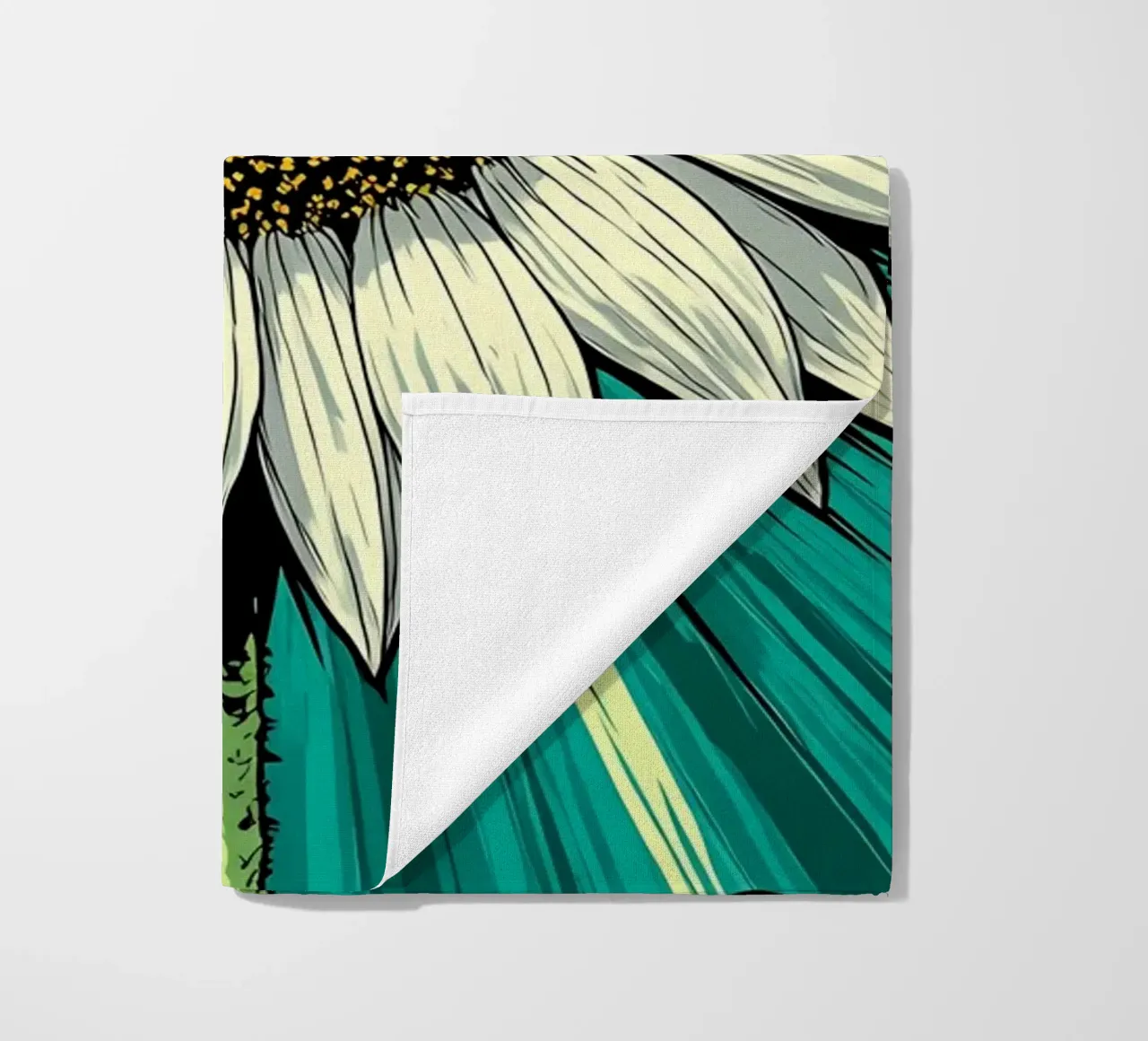 Girasole - Pop Art telo mare da ColorCrash Gallery