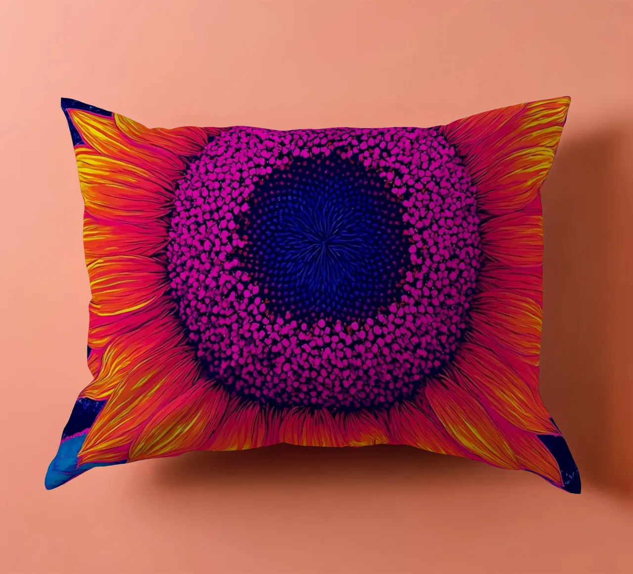 Girasole - Pop Art cuscino da ColorCrash Gallery