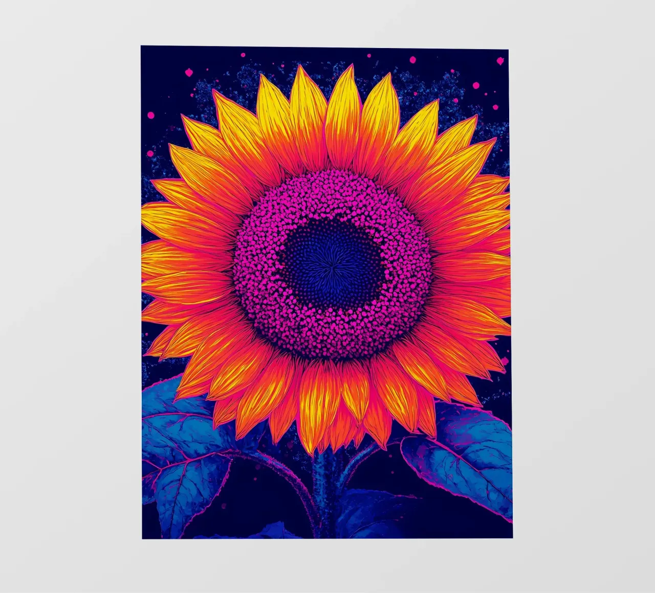 Girasole - Pop Art telo in pvc da ColorCrash Gallery
