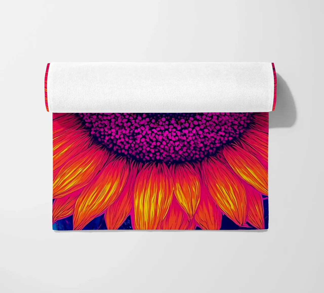 Girasole - Pop Art telo mare da ColorCrash Gallery