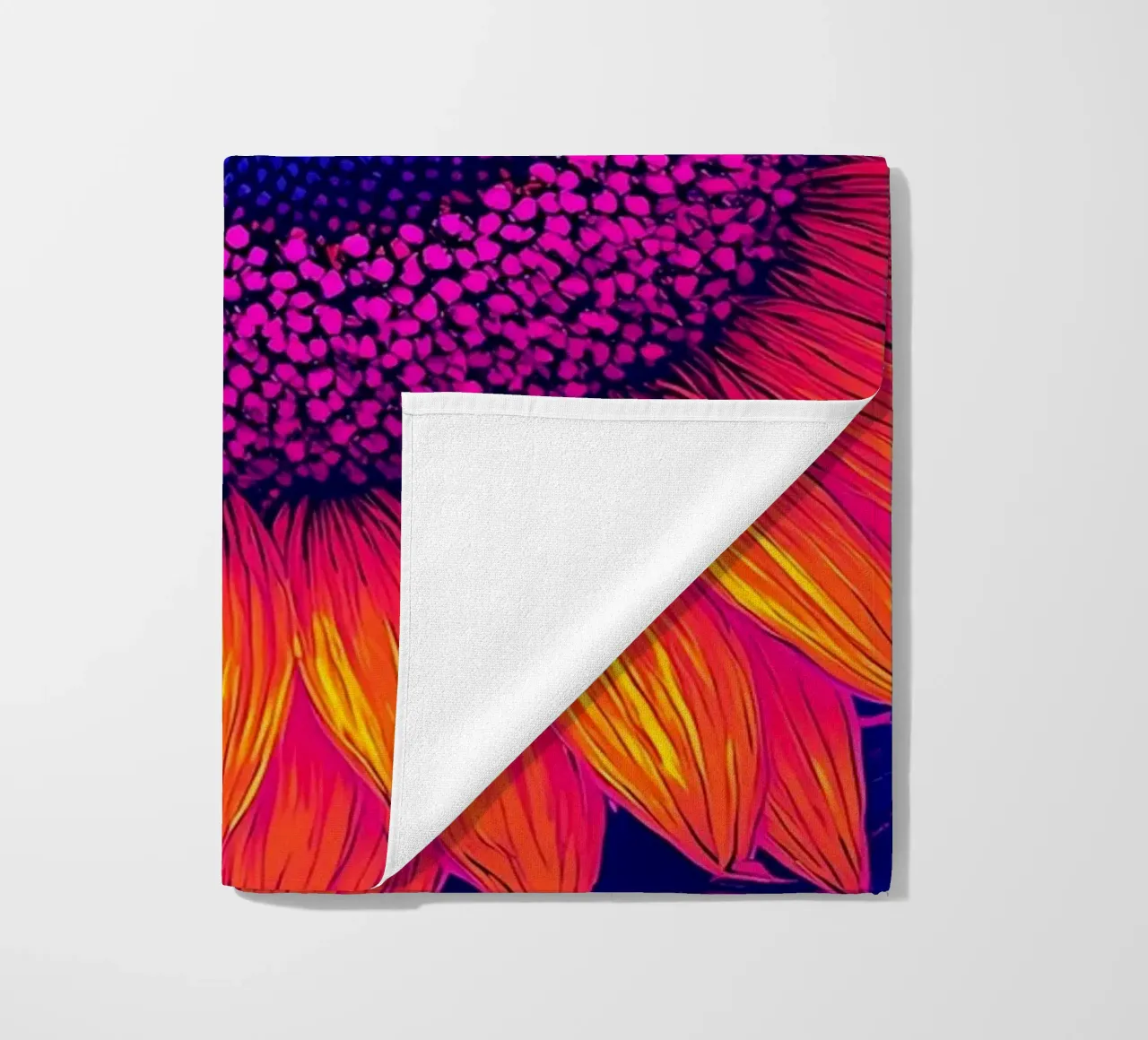 Girasole - Pop Art telo mare da ColorCrash Gallery