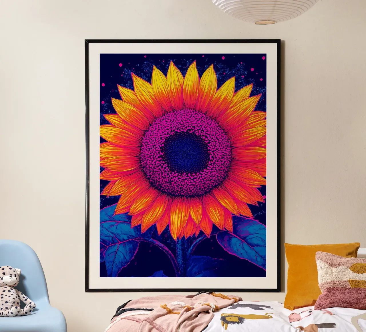 Girasole - Pop Art carta hahnemühle da ColorCrash Gallery