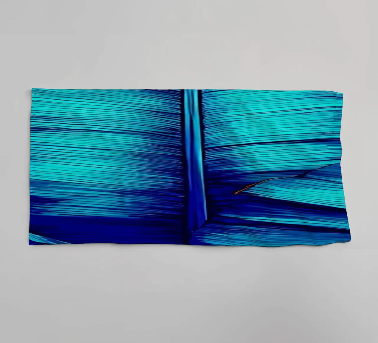Foglia di banana - Pop Art asciugamano da bagno da ColorCrash Gallery