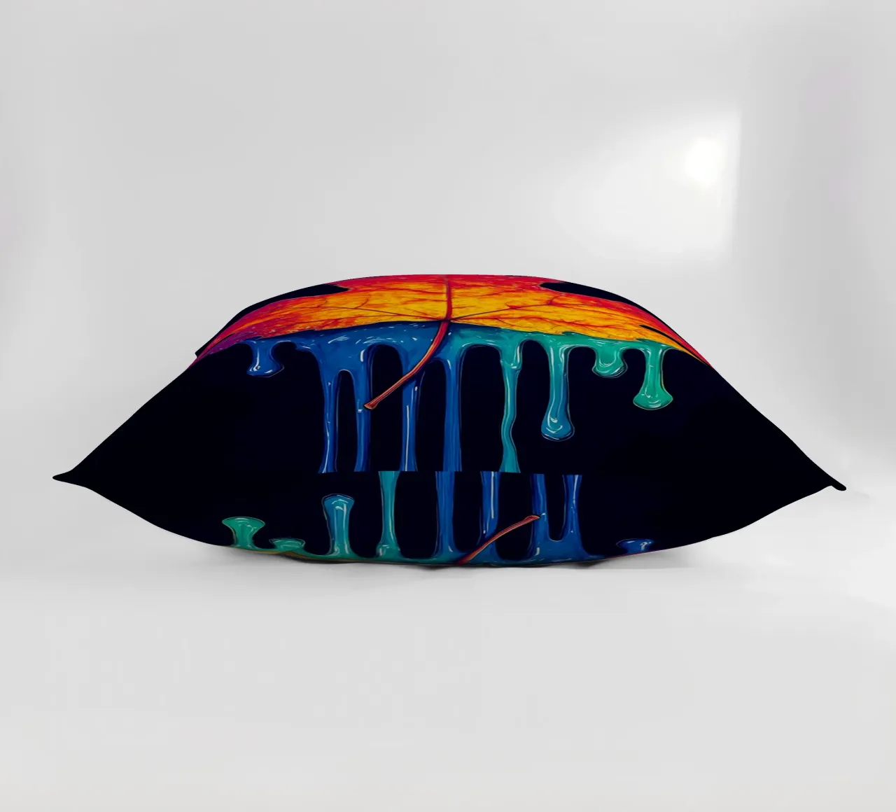Foglia d'acero - Pop Art cuscino da ColorCrash Gallery