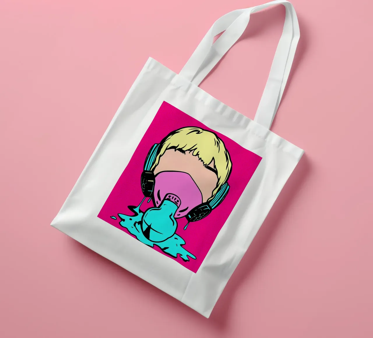 Gas Mask- Pop Art tote bag by ColorCrash Gallery