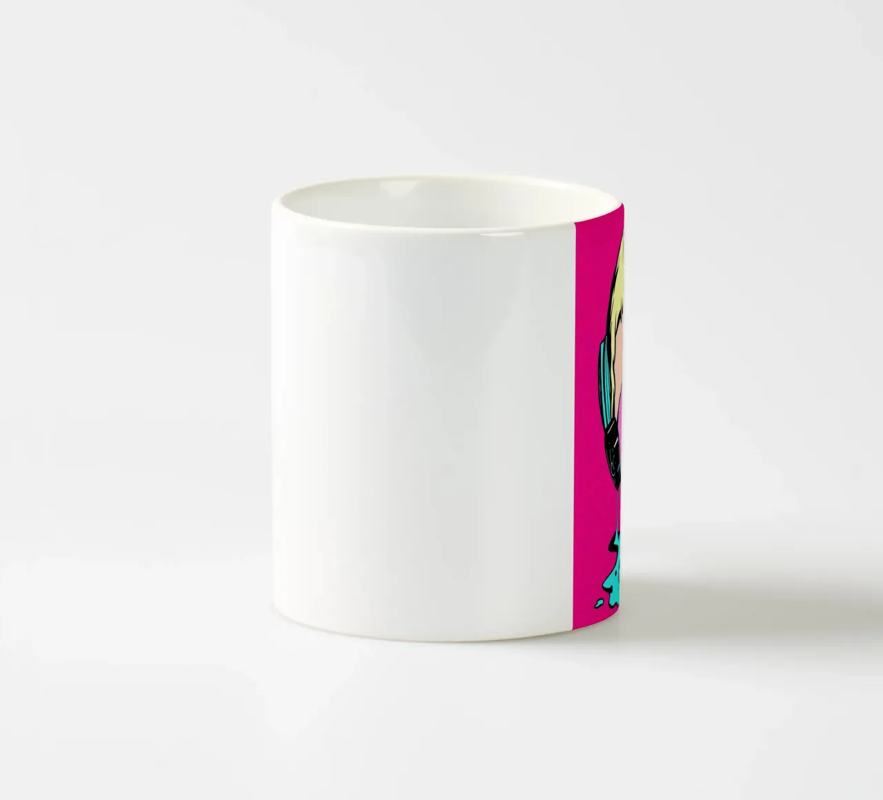 Maschera di gas - Pop Art tazza in ceramica da ColorCrash Gallery