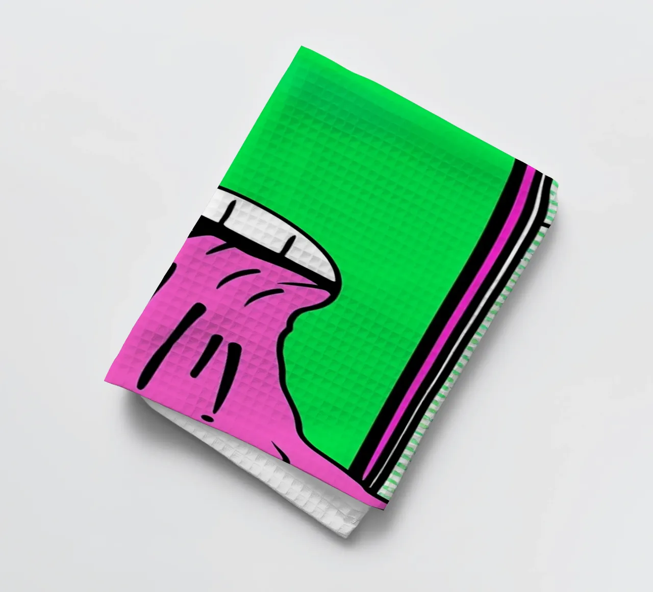 Découpage d'une porte d'avion - Pop Art torchon de ColorCrash Gallery