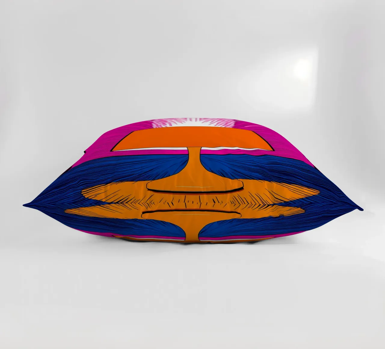 Lampada luminosa - Pop Art cuscino da ColorCrash Gallery