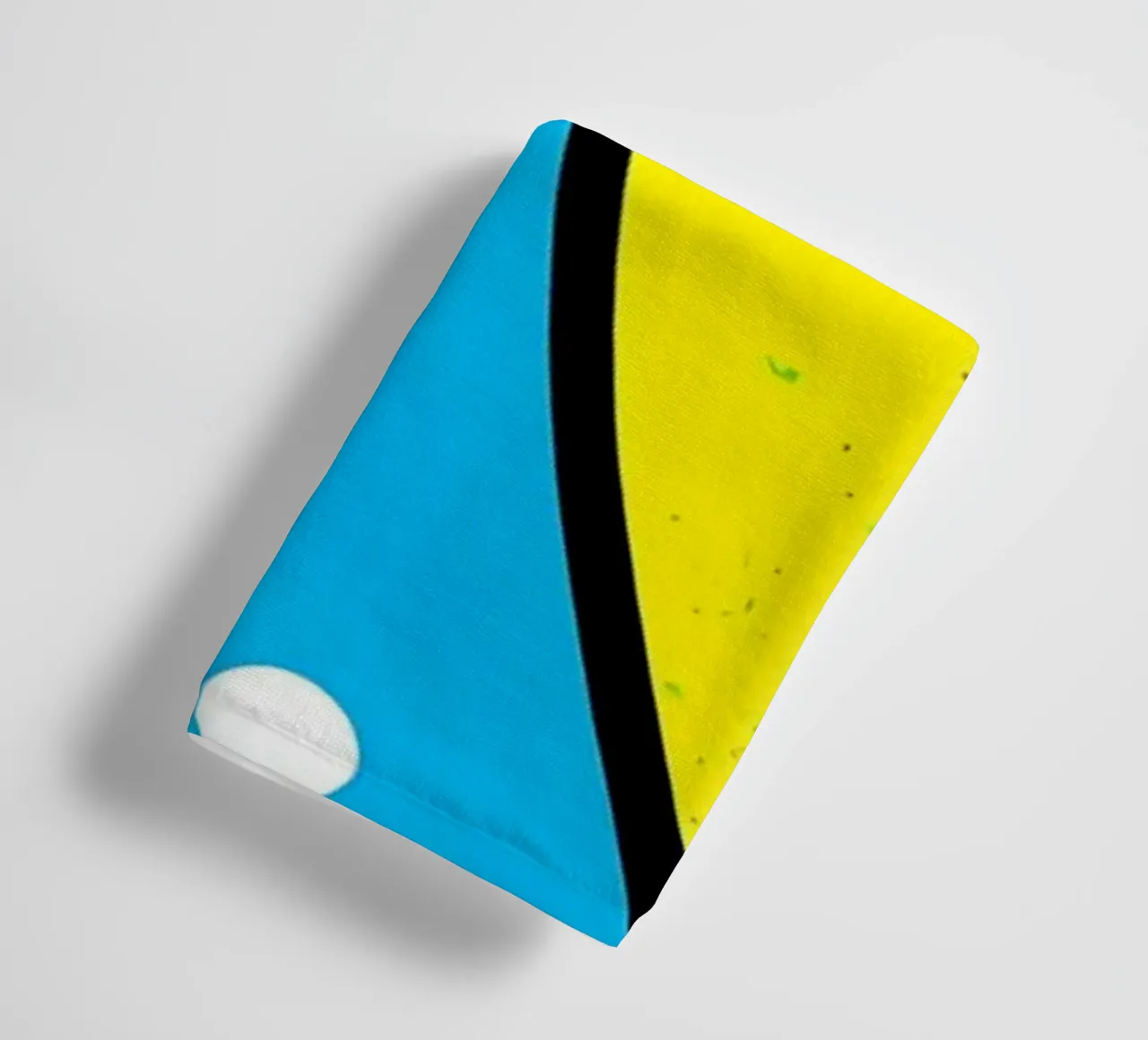 Droplet Ring - Pop Art towel by ColorCrash Gallery