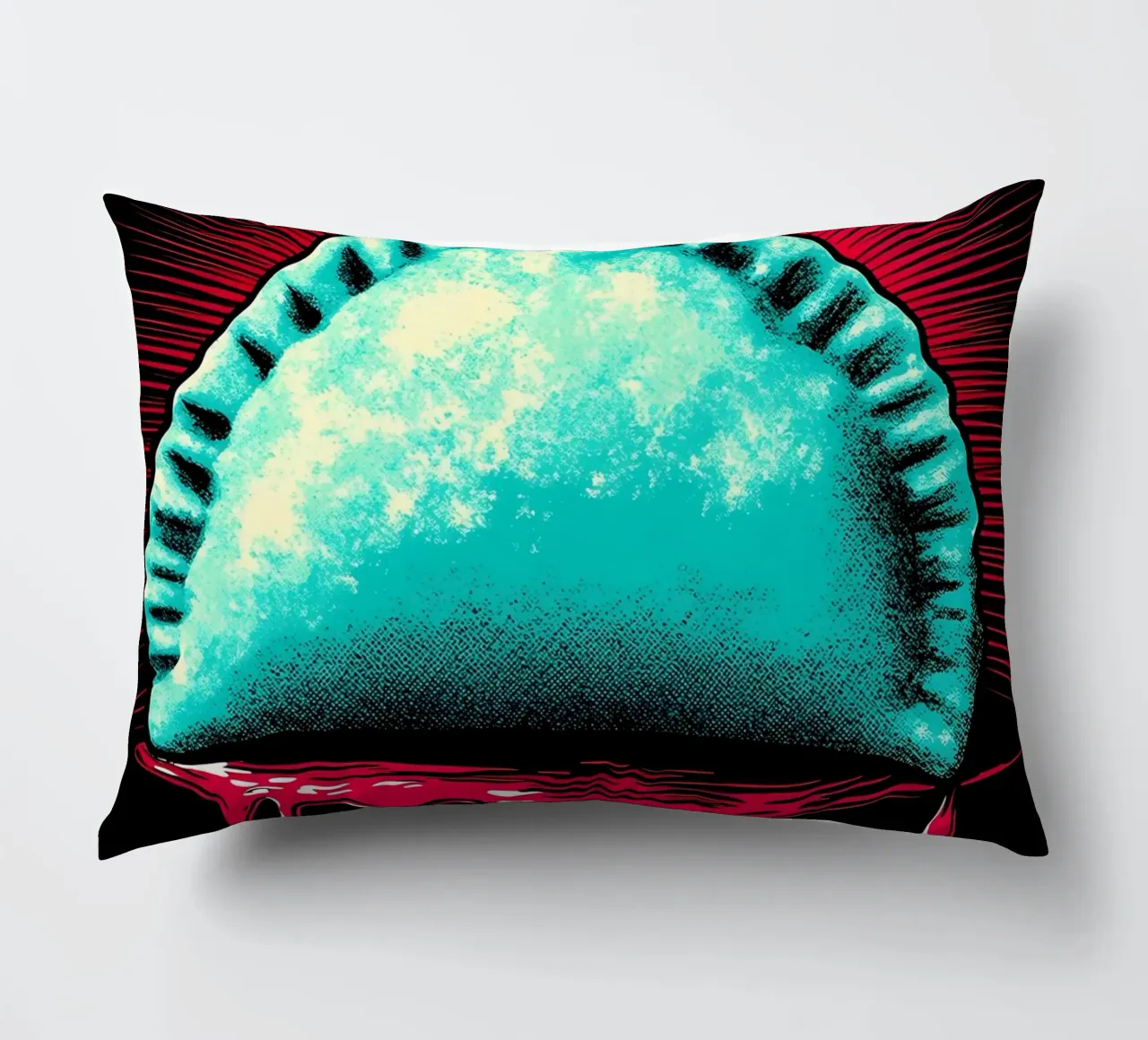 Empanada - Pop Art cuscino da ColorCrash Gallery