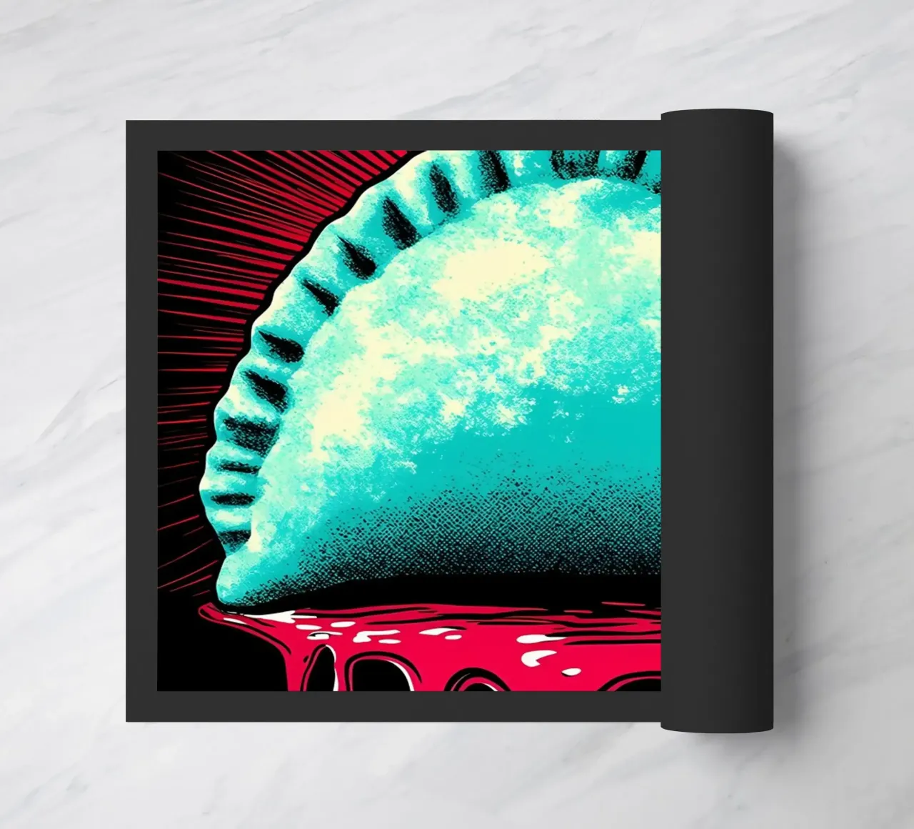 Empanada - Pop Art zerbino da ColorCrash Gallery