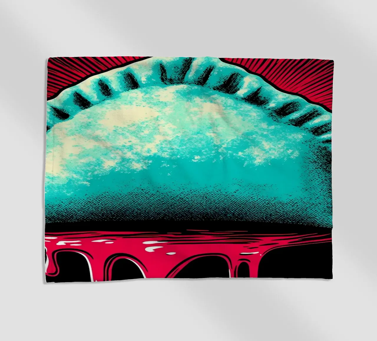 Empanada - Pop Art telo mare da ColorCrash Gallery