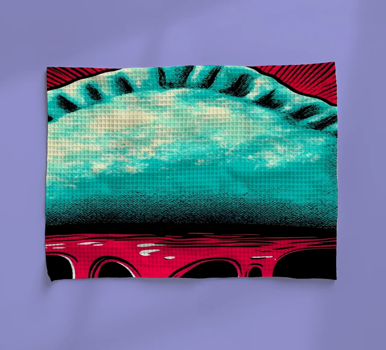 Empanada - Pop Art canovaccio da cucina da ColorCrash Gallery