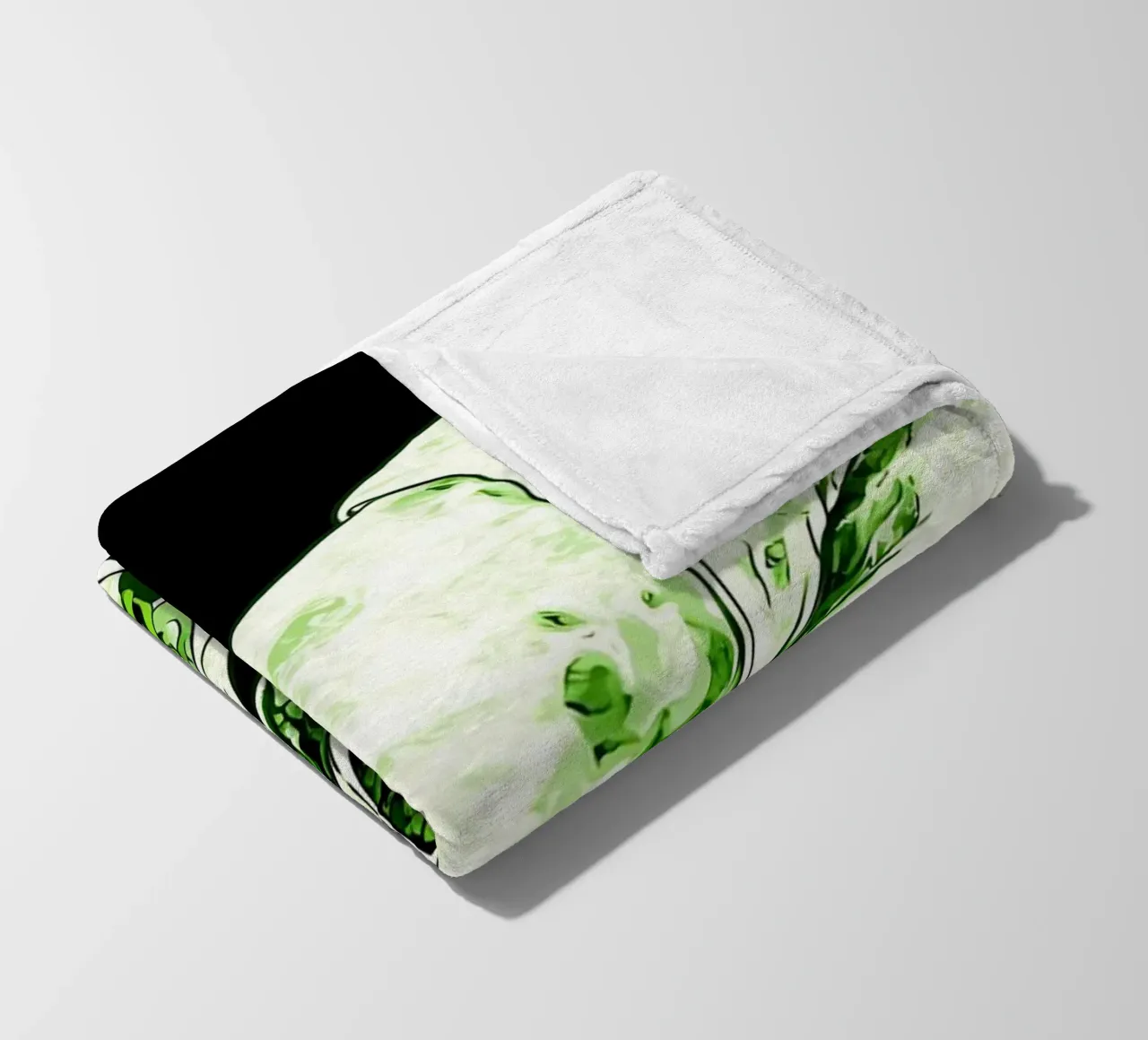Burrito - Pop Art coperta in pile da ColorCrash Gallery