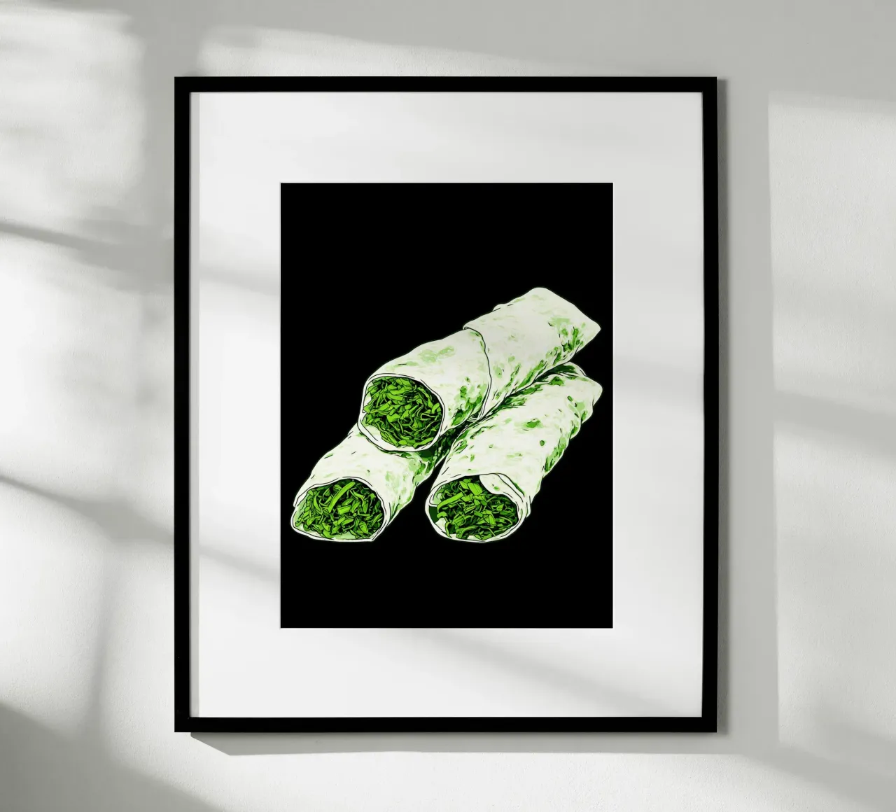 Burrito - Pop Art carta hahnemühle da ColorCrash Gallery