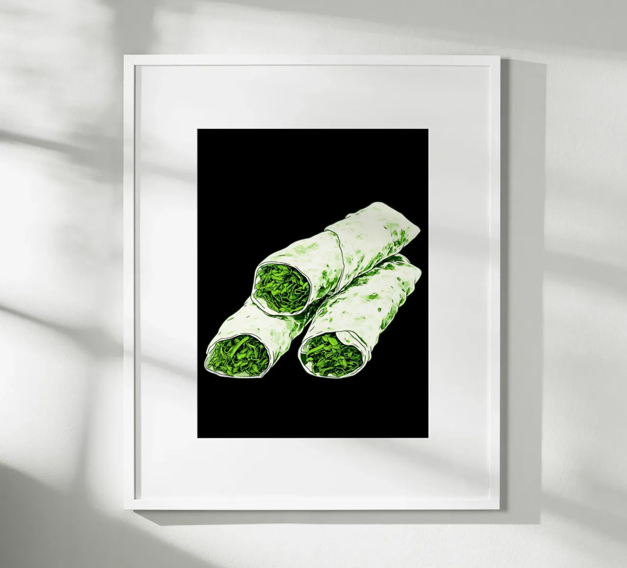 Burrito - Pop Art carta hahnemühle da ColorCrash Gallery