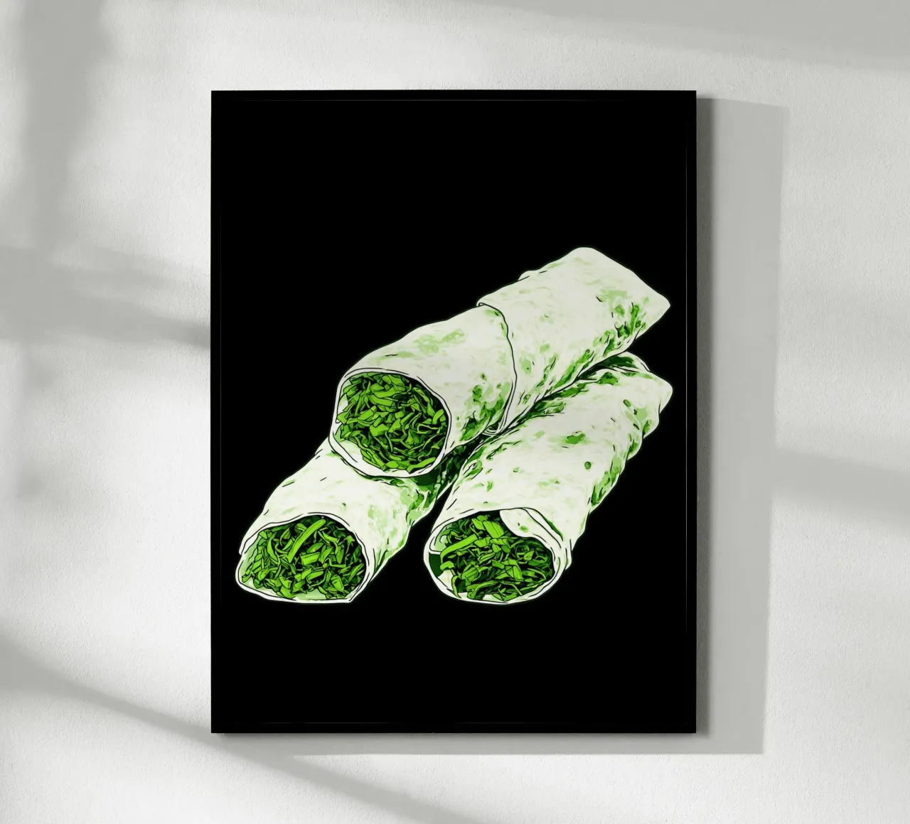 Burrito - Pop Art carta hahnemühle da ColorCrash Gallery