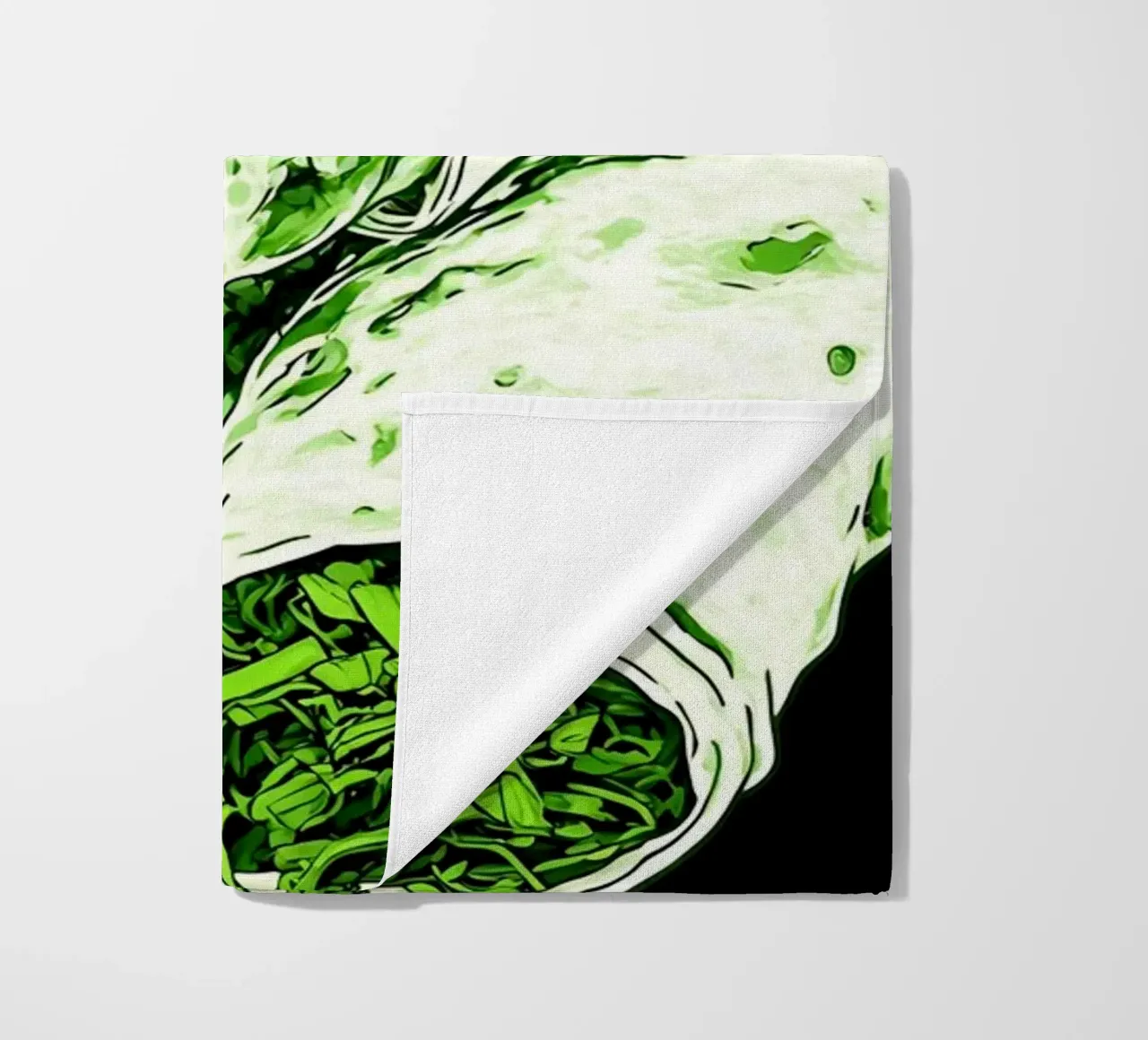 Burrito - Pop Art telo mare da ColorCrash Gallery