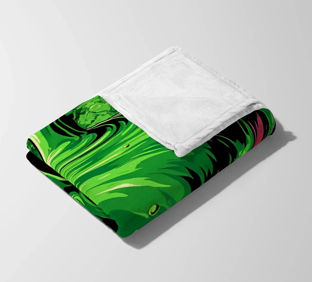 Salsiccia che cola - Pop Art coperta in pile da ColorCrash Gallery