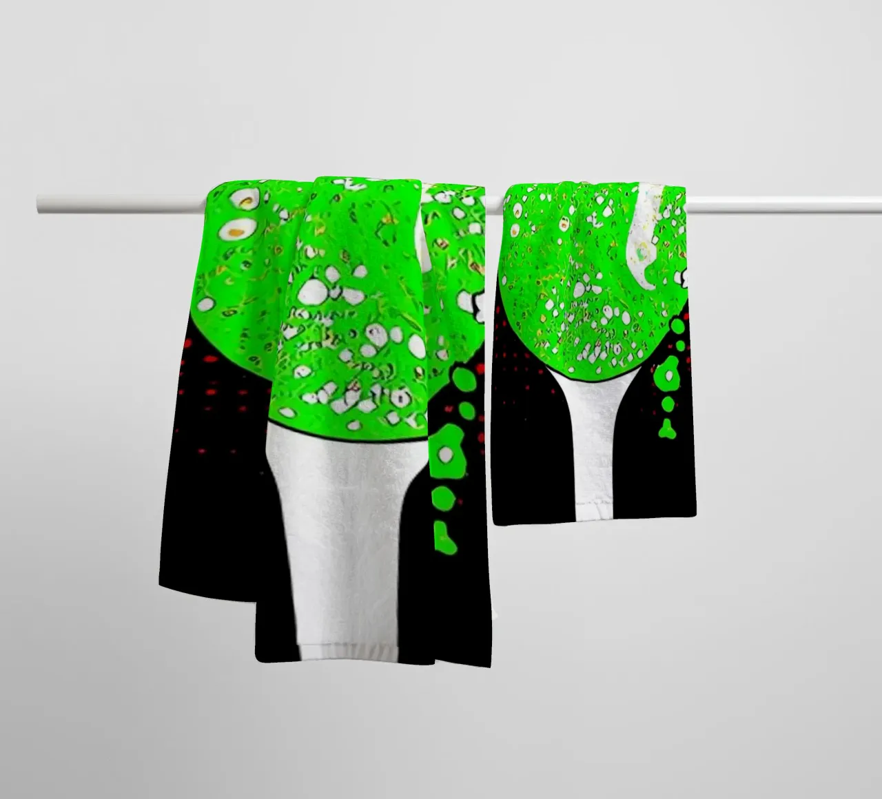 flute per champagne - Pop Art asciugamano da bagno da ColorCrash Gallery