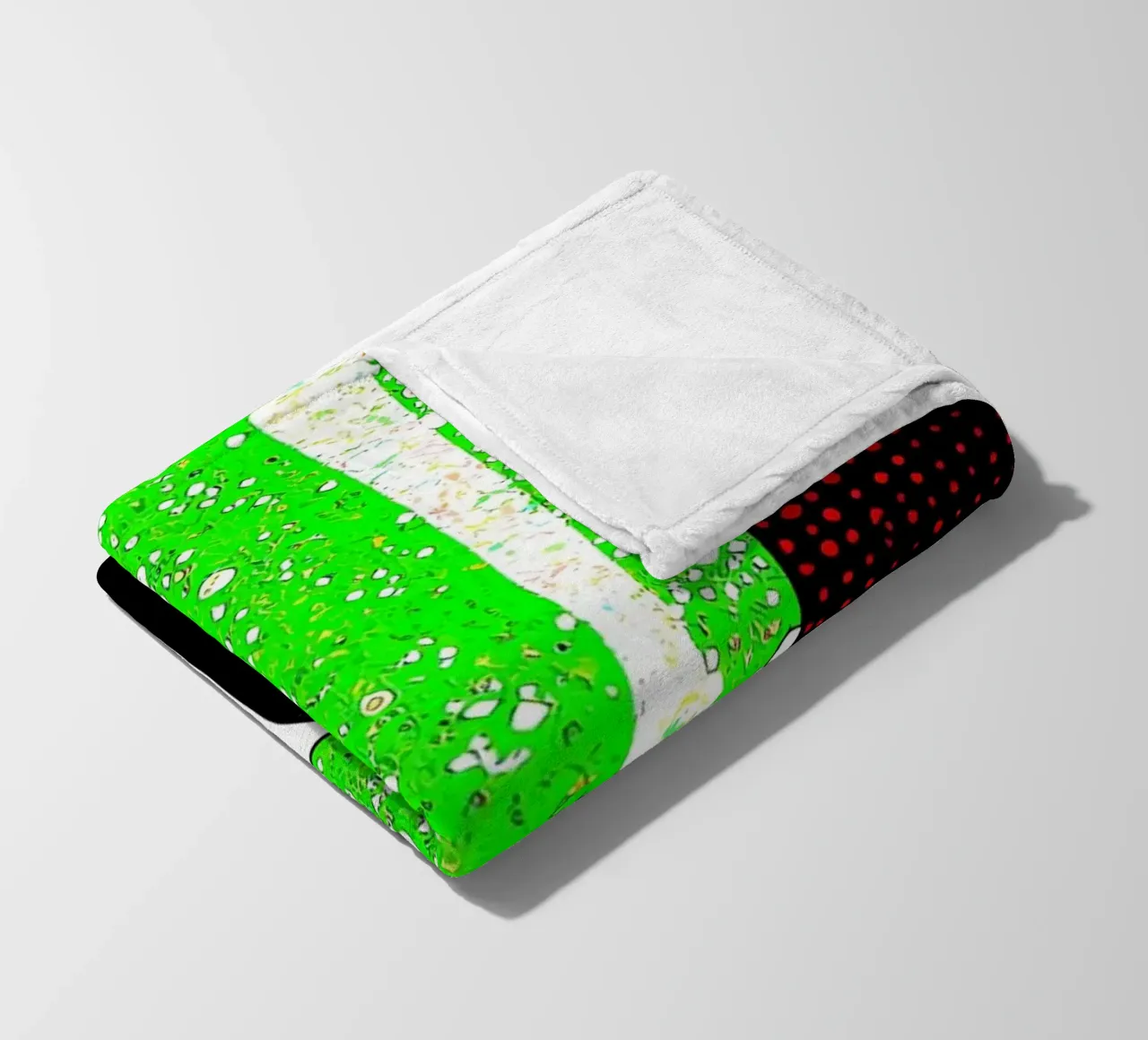 flute per champagne - Pop Art coperta in pile da ColorCrash Gallery