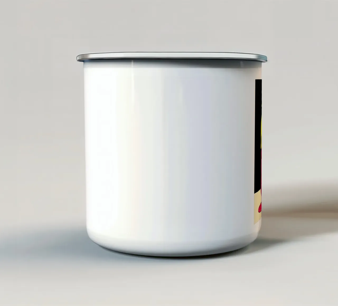 Barattolo di sottaceti - Pop Art tazza in smalto da ColorCrash Gallery