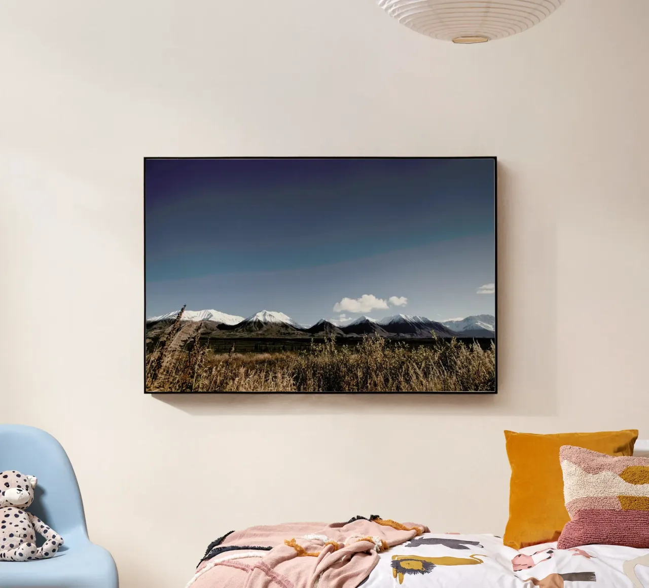 Alaska Range acrylic glass by Cordula Schaefer