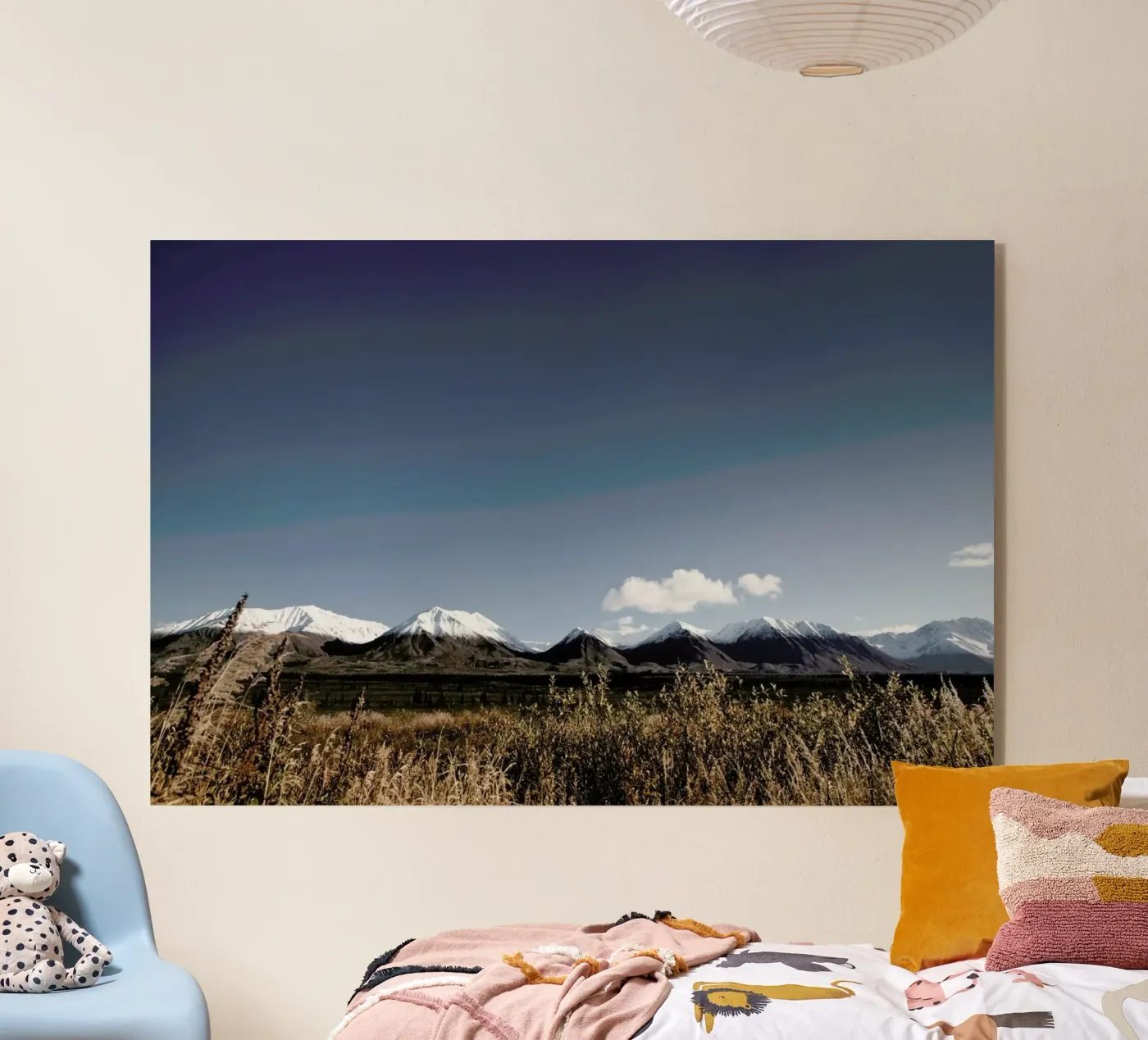 Alaska Range acryl van Cordula Schaefer