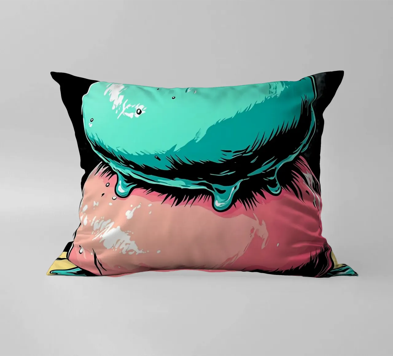 Gnocchi - Pop Art cuscino da ColorCrash Gallery