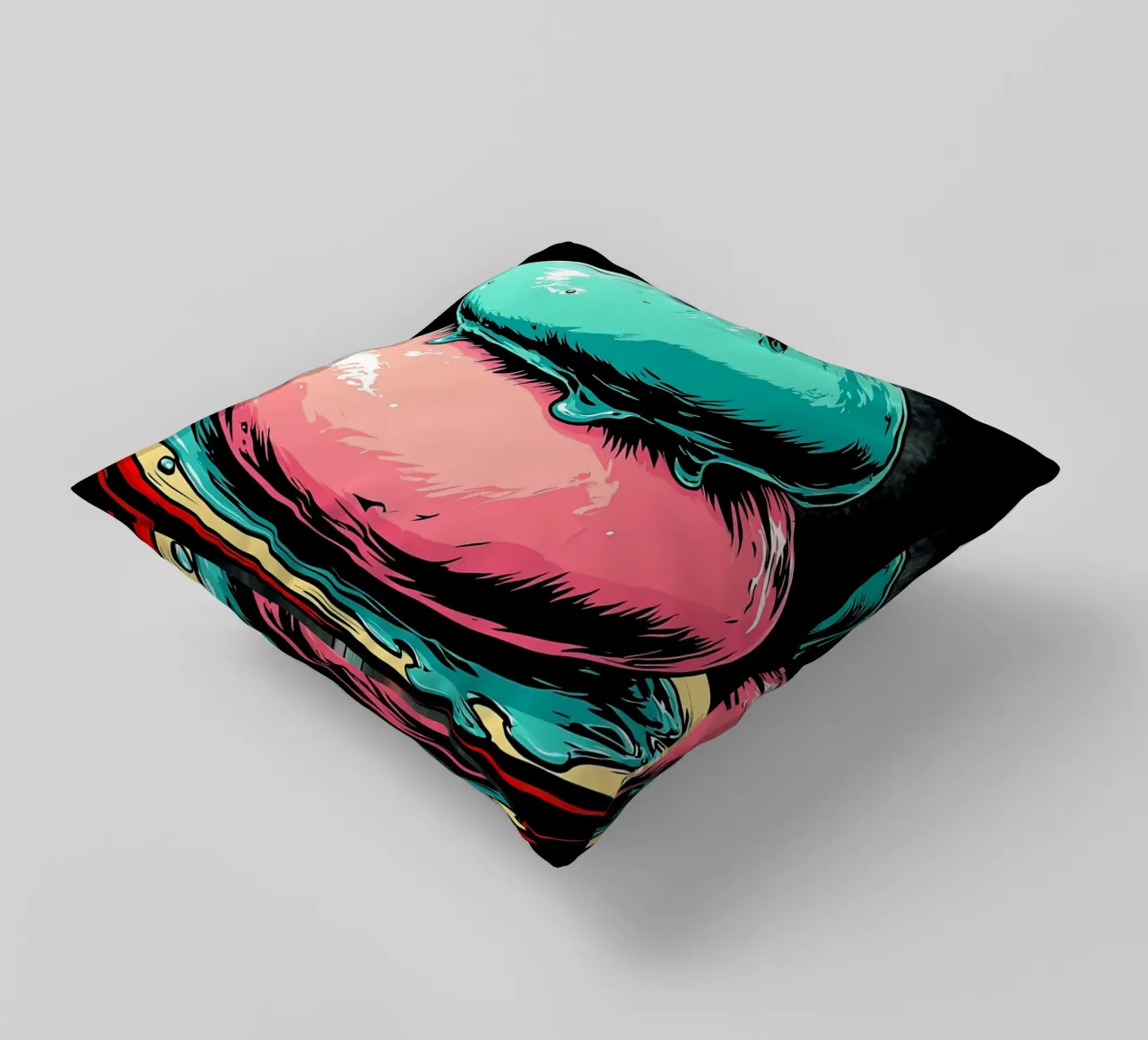 Gnocchi - Pop Art cuscino da ColorCrash Gallery