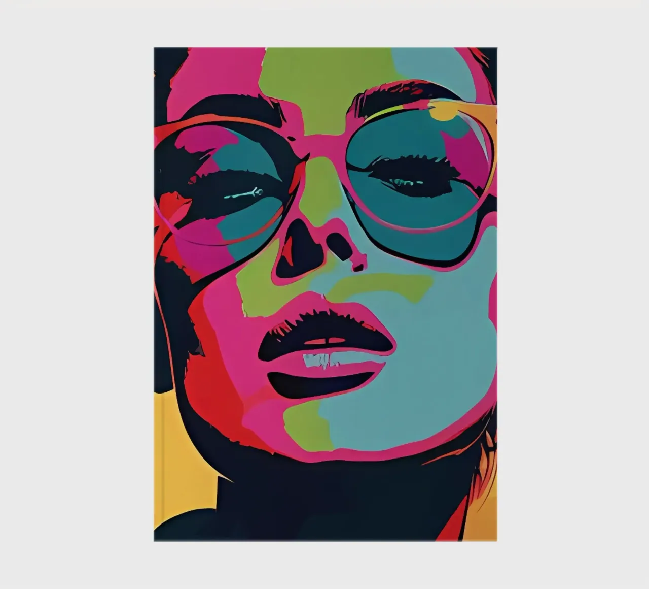 Poster d'arte minimalista 424 diario da ahmiaLodri