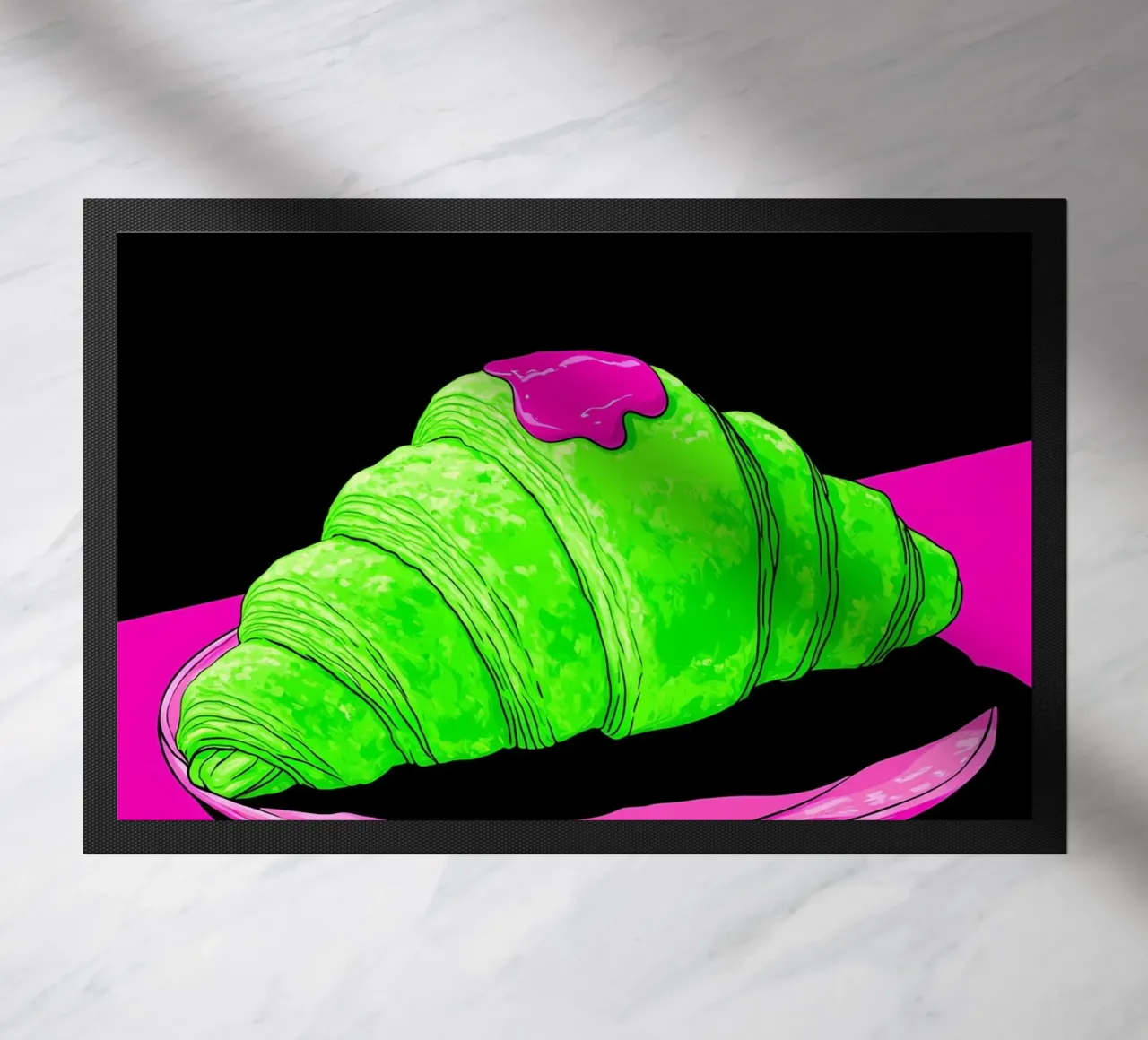 Croissant - Pop Art zerbino da ColorCrash Gallery