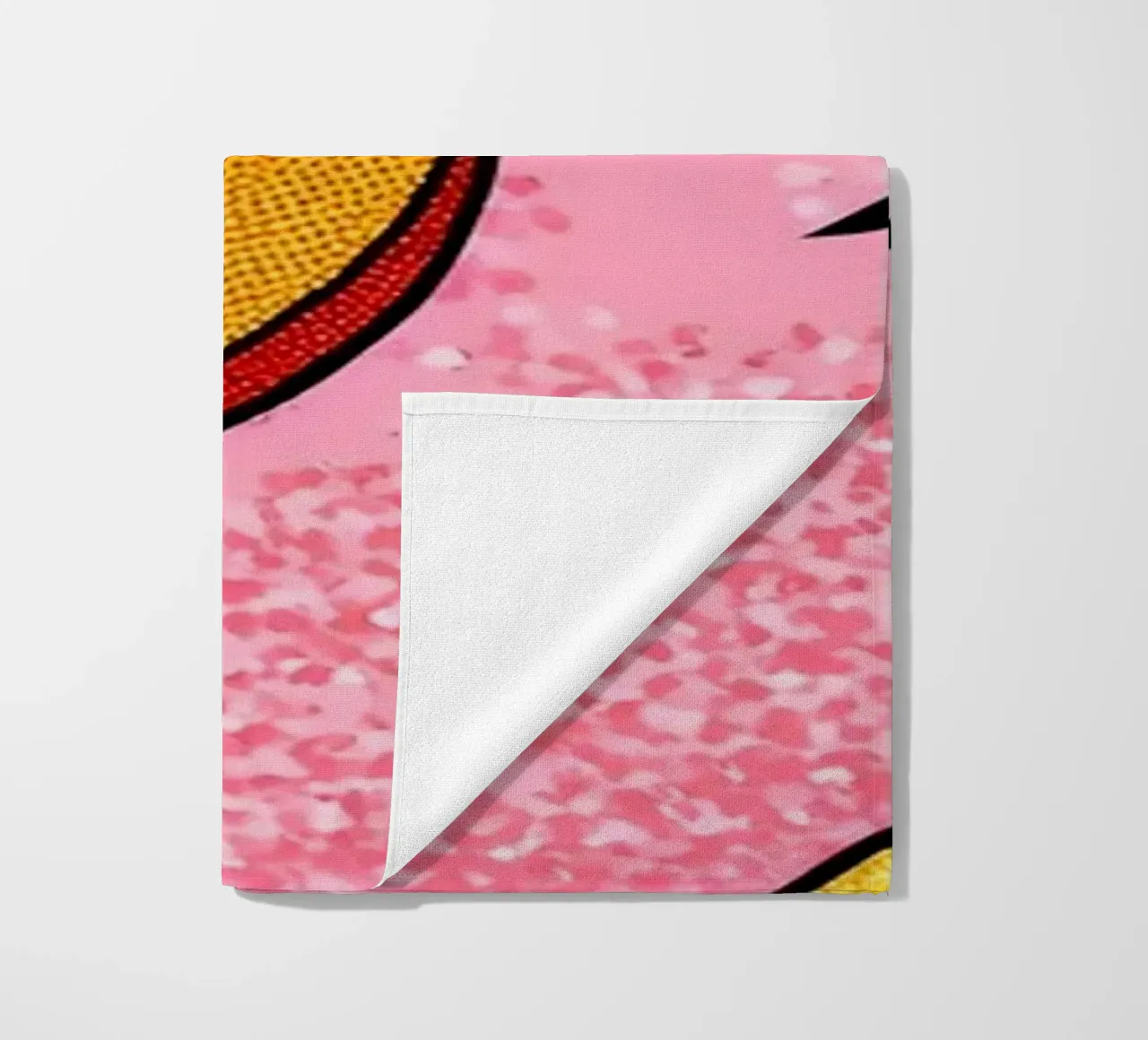 Torta di fragole - Pop Art telo mare da ColorCrash Gallery