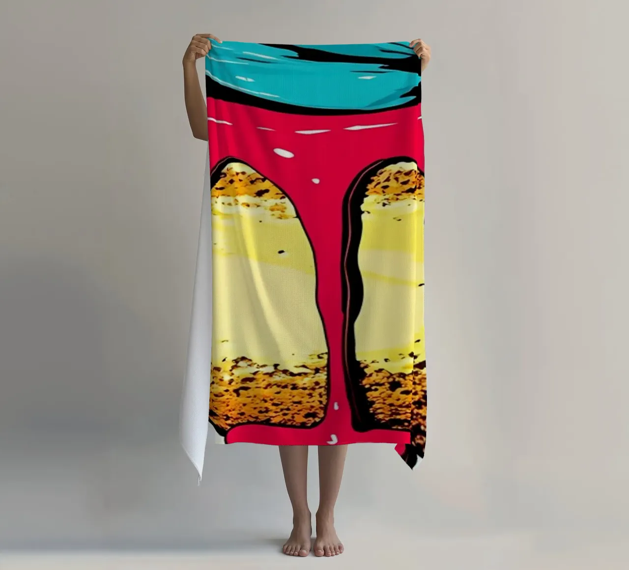 Torta - Pop Art telo mare da ColorCrash Gallery