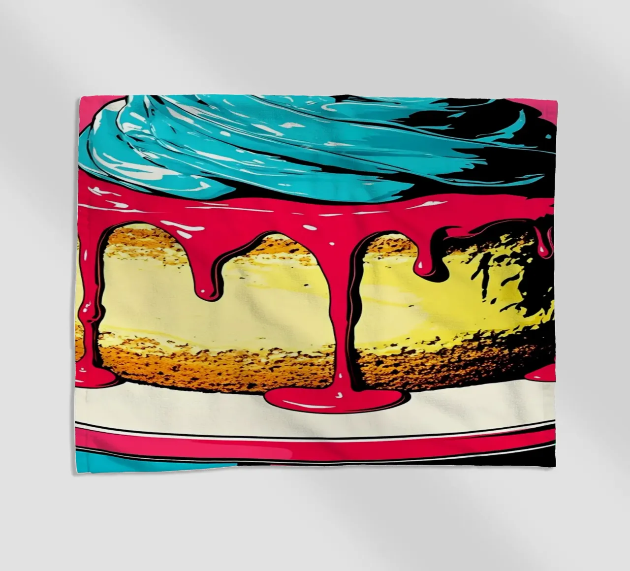 Torta - Pop Art telo mare da ColorCrash Gallery