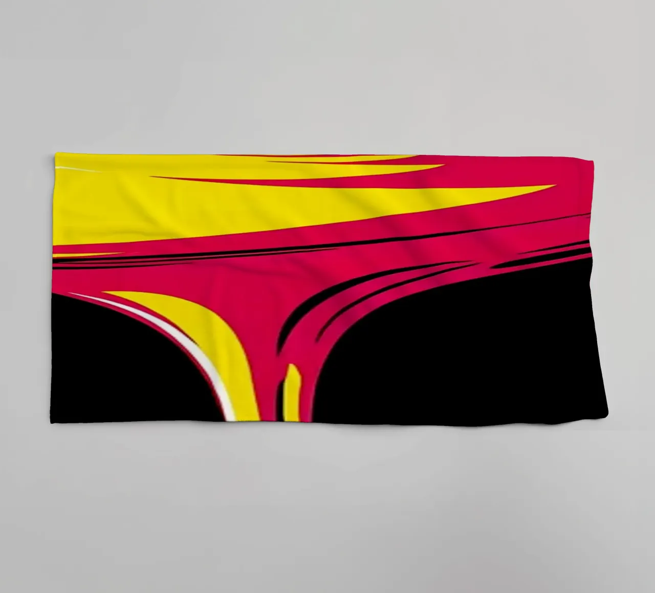 Spoon Dripping - Pop Art towel by ColorCrash Gallery