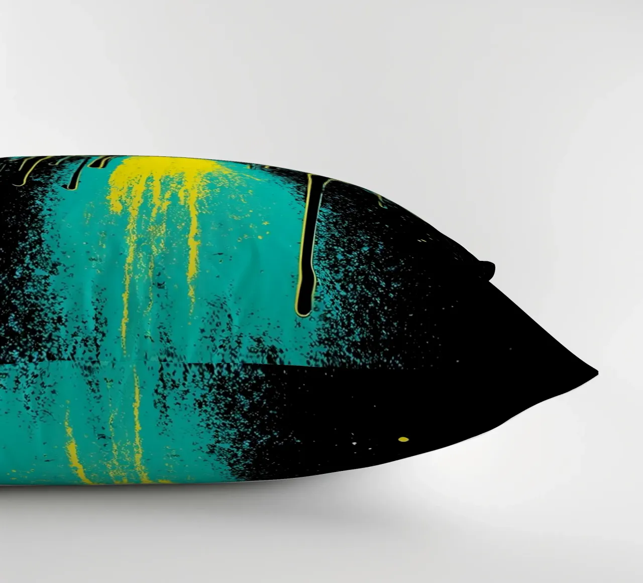 Astronave che gocciola - Pop Art cuscino da ColorCrash Gallery