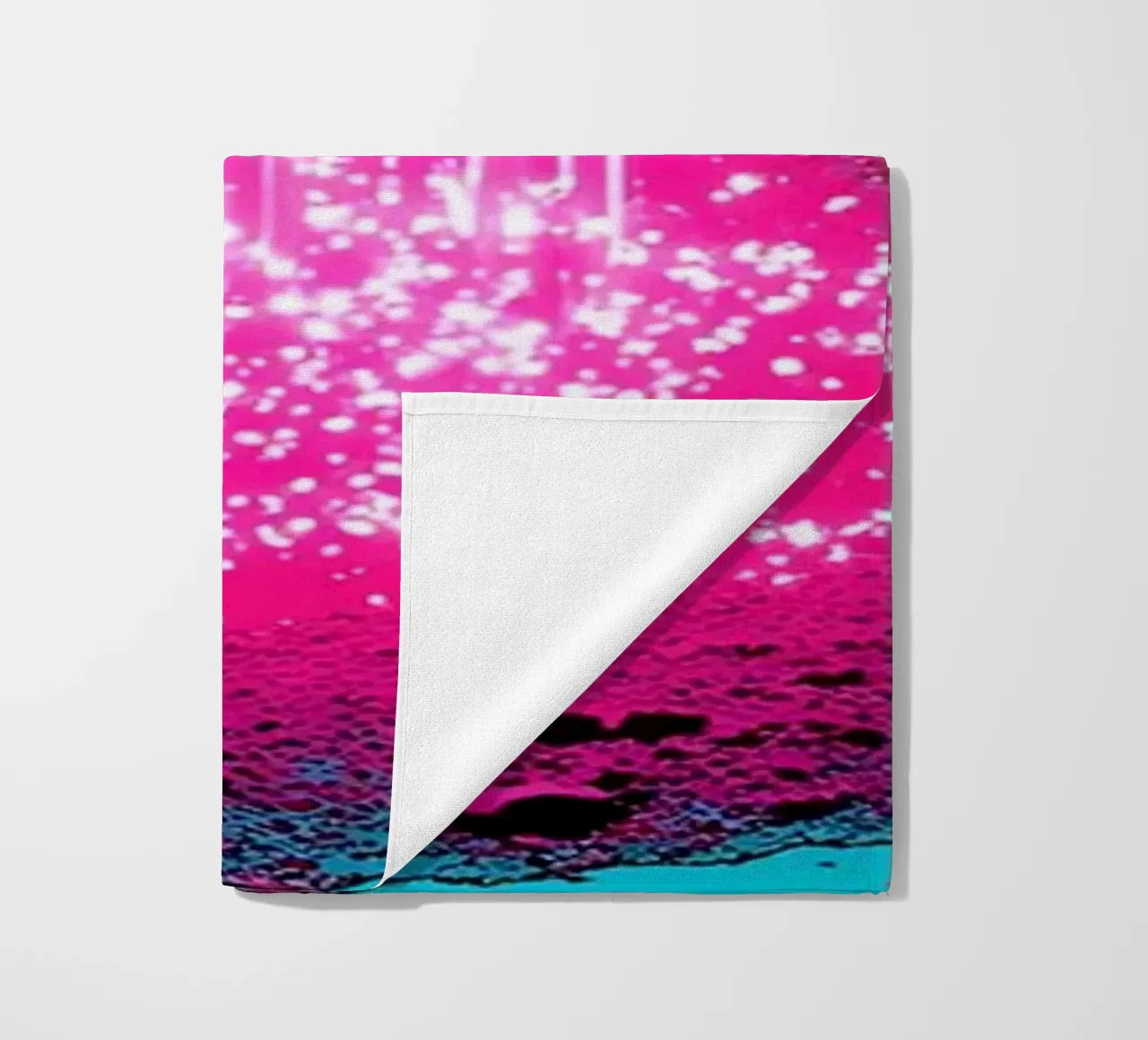 Raggio spaziale sulla luna - Pop Art telo mare da ColorCrash Gallery