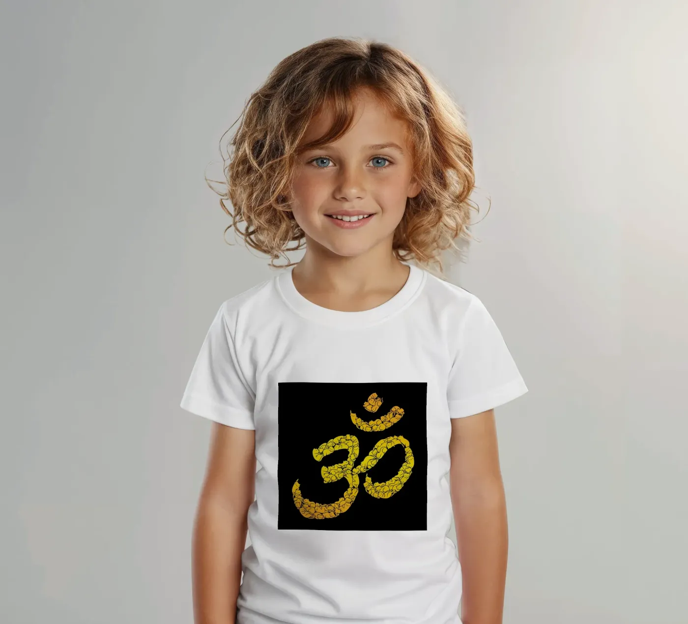 Om Cat kinder t-shirt van Tobe Fonseca