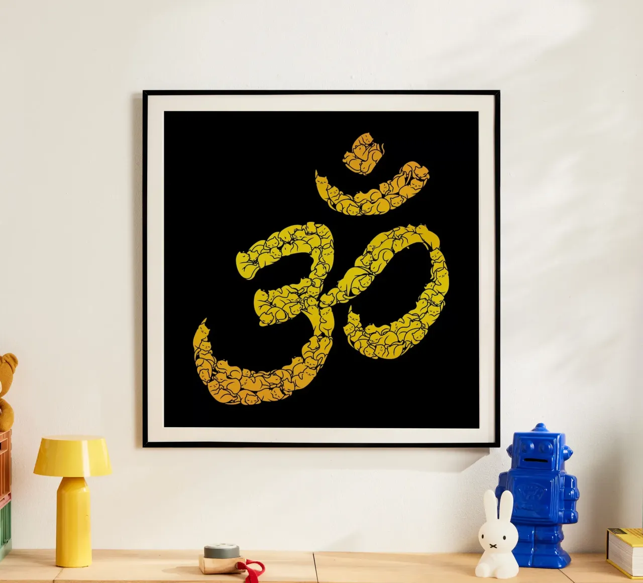 Om Cat poster by Tobe Fonseca