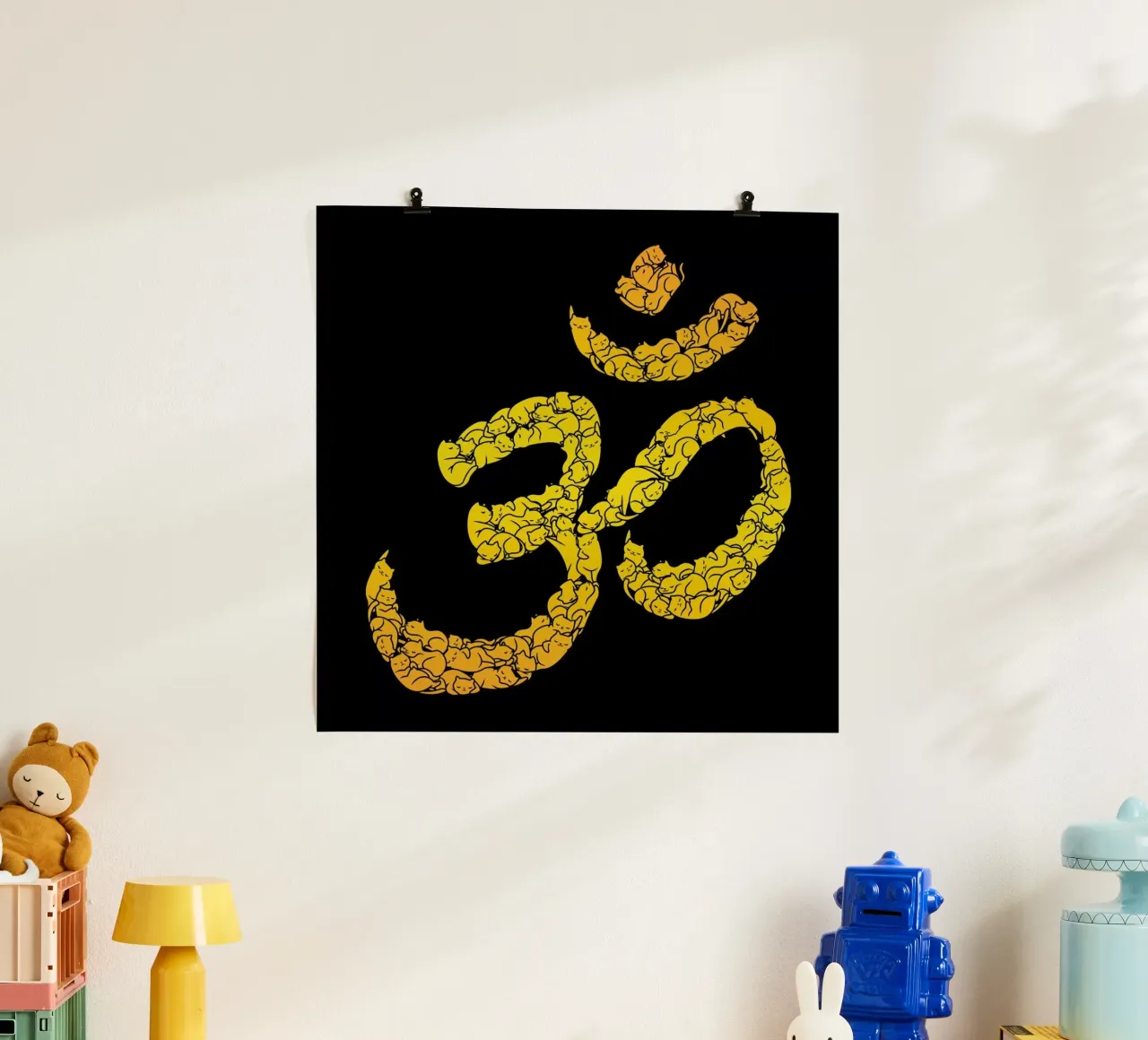 Om Cat poster by Tobe Fonseca